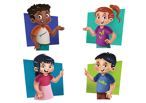 Ilustração Didática - Criação de Personagens