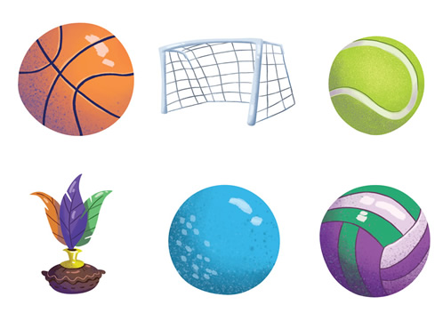 Ilustração Didática Esportes